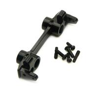 YONMFRDS Rc Bumpers For Axial For SCX10 1/10 RC Crawler Car Front Rear Bumper Mount Aluminum Alloy Truck Model Upgrade Parts Repair(Black,Front)