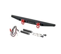 YONMFRDS Rc Bumpers For Axial For Traxxas For TRX4 For SCX10 II III PRO Gen8 Gen9 1/10 Aluminum Rear Bumper Upgrades Parts Accessories RC For Racing Crawler