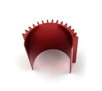 YONMFRDS RC Car DIY Parts 370 380 385 390 395 1/16 Motor Cooling Heat Sink RC Car For Buggy Crawler Tracked Vehicles Parts And Accessories Upgrades Replacement Use(Red)