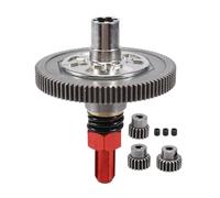 YONMFRDS RC Car DIY Parts For Arrma For Senton For Granite Big For Rock For Vorteks For Typhon 4x4 1/10 91T Spur Gear Slipper Clutch 21T 19T 17T Set Rc Car Parts(Red)