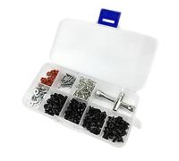 YONMFRDS RC Car DIY Parts For HSP For Redcat For Arrma For Traxxas For Slash 1/8 1/10 270Pcs Special Repair Tool And Screws Set RC Tool Box RC Car Hexagon Wrench Parts