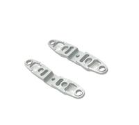 YONMFRDS RC Car DIY Parts For MINI-Q 1/28 Metal Front And Rear Cup Fasteners Drift Remote Control Car For Racing Parts Accessories Upgrades Replacement Repair(Silver)