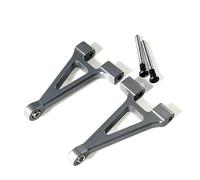 YONMFRDS RC Car DIY Parts For Mjx For Hyper Go 14301 14302 1/14 Metal Rear Upper For Swing Arm Remote Control Car Accessories Parts Upgraded Replacement Use(Gray)