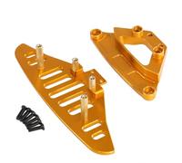YONMFRDS RC Car DIY Parts For MJX For Hyper GO 14301 14302 14303 1/14 Metal Front Shell Pillar Fixing Parts RC Car Accessories Upgrades And Replacements(Yellow)