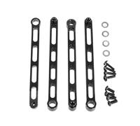 YONMFRDS RC Car DIY Parts For MN For MN168 LC79 For MN78 For MN82 1/12 Metal For Chassis Rod Frame Fixing Linkage RC Car Parts Accessories Upgrades And Replacements(Black)