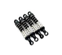 YONMFRDS RC Car DIY Parts For MN For MN78 1/12 Metal Non-Hydraulic External For Spring Shock Absorber Set RC Car Parts Accessories Upgrades Replacement Repair(Black)