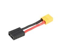YONMFRDS RC Car DIY Parts For Traxxas Ec5 XT60 12awg EcS Converter Wire Male Female Plug Cable Adapter For RC Car LiPo Battery Charging Parts Accs Replacement Use(XT60-M to TRX-F)