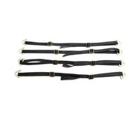 YONMFRDS RC Car DIY Parts For Traxxas For Axial 1/7 1/8 1/10 Suspension Negative Pressure Shock Absorber Limit Band Straps Protective Rope RC Car Part Replacement(Black)