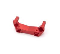 YONMFRDS RC Car DIY Parts For Traxxas For TRX4 1/10 Aluminum Rear Bumper Mount RC Crawler Car Tracked Vehicles Parts And Accessories Upgrades Replacement And Use(Red)