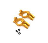 YONMFRDS RC Car DIY Parts For Wltoys 104016 104018 104009 1/10 Metal C-shaped For Seat Rc Car Tracked Vehicles Parts Accessories Upgrades Replacement Repair(Yellow)