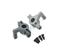 YONMFRDS RC Car DIY Parts For Wltoys 104016 104018 104009 1/10 Metal Front Steering Cup Rc Car Tracked Vehicles Parts Accessories Upgrades Replacement Repair(Gray)