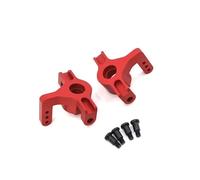 YONMFRDS RC Car DIY Parts For Wltoys 104016 104018 104009 1/10 Metal Front Steering Cup Rc Car Tracked Vehicles Parts Accessories Upgrades Replacement Repair(Red)
