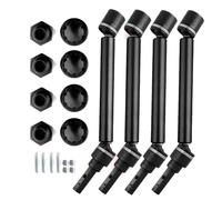 YONMFRDS RC Car Drive Shafts Compatible With Traxxas For MAXX V2 89076-4 For WideMaxx 1/10 RC Car Upgrade Parts 4pcs Drive Shaft CVD With Connectors Hex