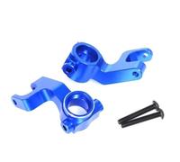YONMFRDS Rc Car Steering Cup For Arrma For Gorgon 1/10 Metal Front Steering Cup 4X2 2WD Monster Truck Tracked Vehicle Parts And Accessories Upgrade Replacement And Use(Blue)