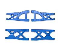 YONMFRDS Rc Car Steering Cup For Arrma For Senton For Vorteks 1/10 Metal Upgrade Front Rear For Swing Arm CVD Steering Cup Axle Mount Hex Adapter Gearbox RC Car(Blue,1set swing)