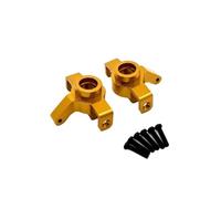 YONMFRDS Rc Car Steering Cup For Hyper GO For MJX 14301 14302 14303 1/14 Metal Steering Cup Rc Model Crawler Car Truck For Buggy Upgrade Parts Accessories(Yellow)