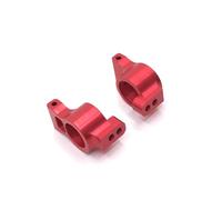 YONMFRDS Rc Car Steering Cup For LC PTG-2 1/10 Metal Rear Steering Cup RC Car Parts For Racing Off-road Tracked Vehicle Parts And Accessories Upgrade Replacement Use(Red)