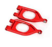 YONMFRDS RC Car Swing Arm For Arrma 2wd For Gorgon 1:10 Rc Car Monster Truck Upgrade Parts Aluminum Alloy Front For Swing Arm Replacement Ara330752(Red)