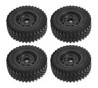 YONMFRDS RC Car Wheel Tyre Kit Compatible With Mn MN86 RC Car Upgrade Modification Replacement Spare Parts Accessories 80mm Rubber Tire