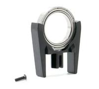 YONMFRDS RC Cars Models Parts For Arrma 3S 4S For BLX Mega 550 1/10 1 PCS Center Driveshaft High Speed Support Set Upgrade Parts Metal AR310878 ARAC4024(Black)