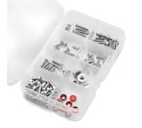 YONMFRDS RC Cars Models Parts For Arrma For Granite For Grom For Typhon For 1/18 For Mojave For Grom 1/14 Metal Screws Fastener Kit Repair Tools RC Parts