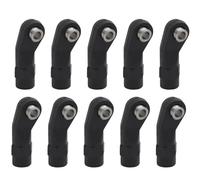 YONMFRDS RC Cars Models Parts For Axial For SCX10 90046 For Wraith For Traxxas For TRX4 D90 1/10 10pcs M4 Link Tie Rod End Ball Joint RC Crawler Upgrade Parts(Size A)