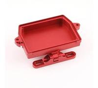 YONMFRDS RC Cars Models Parts For Traxxas For X-maxx 6S 8S For XRT 8S 1/5 1/6 Metal Device Receiver Box Wire Cover 7724 RC Car Upgrade Parts(Red)