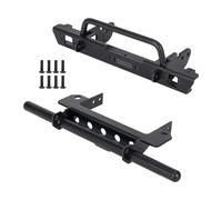 YONMFRDS RC Cars Models Parts For VP VS4-10 For Phoenix 1/10 Metal Front Bumper RC For Rock Crawler Truck Heavy-Duty Upgrade Parts Off-Road Accessories(1set)