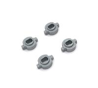 YONMFRDS RC Cars Models Parts For ZERO-Z For Kyosho For MINI-Z MR-03 1/28 4Pcs Metal Bond Changeover Adapter RC Car Wheel Hub Change To For AWD(Grey)
