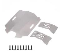 YONMFRDS Rc Chassis For Arrma For Mini For Mojave For Grom 1/14 Stainless Steel Skid Plate Chassis Guard Protector RC Car Parts Accessory Upgrades Replacement