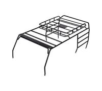 YONMFRDS Rc Chassis For Axial For SCX10 313MM For Wrangler 1/10 Metal Roof Rack Roll Cage Body Shell RC Crawer Off-road Accessories Upgrades Replacement