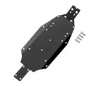 YONMFRDS Rc Chassis For Losi Micro B RTR LOS-1766 LOS00007 For Wltoys 244016 1/24 Aluminum Chassis Guard Plate RC Car 2WD For Buggy Metal Upgrades Part(Black)