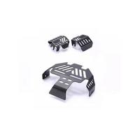 YONMFRDS Rc Chassis For Traxxas For Trx-4 For Bronco For Defender G500 K5 3-piece Stainless Steel Chassis Armored Protection Skid Plate Rc Car Parts