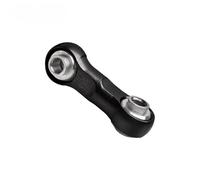 YONMFRDS Rc Connecting Rod Tie Rod For ARRMA 1/18 4WD For GRANITE 7075 Metal Steering Drag Link Rod Pull ARA340201 RC Car Upgrade Parts Accessories(Black)