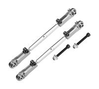 YONMFRDS Rc Connecting Rod Tie Rod For ARRMA 1/5 For KRATON For OUTCAST EXB 8S Metal Adjustable Rear Upper Arm Tie Rod Remote Controls Car Accessories(Gray)