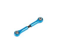 YONMFRDS Rc Connecting Rod Tie Rod For Losi 1/5 5ive T For ROFUN For ROVAN LT KingmotorX2 Steering Rod Rc Car Coupling Servo Pull Rods Replacement Accessory Truck Parts(Blue)