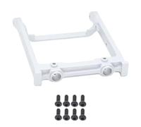 YONMFRDS RC Crawler Frame For MN G500 MN86 MN86S MN86K MN86KS For MN128 1/12 Metal Front Bumper Mount Crossmember RC Crawler Car Upgrade Parts(Silver)