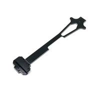 YONMFRDS RC Crawler Frame For WLtoys 124016 124017 124018 124019 1/12 Metal Two-layer Board RC Car Upgrading And Refitting Parts(Black)