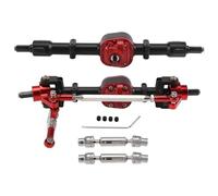 YONMFRDS Rc Crawlers Axles Compatible With MN D90 D91 D96 D99S For MN-90 For MN99S 1/12 RC Car Upgrade Parts Metal Front Rear Bridge Axle Drive Shaft