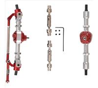 YONMFRDS Rc Crawlers Axles Compatible With MN D90 D91 D96 D99S For MN-90 For MN99S 1/12 RC Car Upgrade Parts Metal Front Rear Bridge Axle Drive Shaft