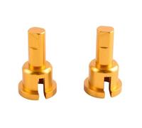 YONMFRDS RC Crawlers Toys For WLtoys A959 A949 A969 A979 A949-14 1/18 2PCS Differential Diff Cup Joint RC Car Upgrade Parts(Yellow)