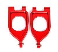 YONMFRDS Rc Models Accessories For Arrma For Gorgon 4X2 2WD 1/10 Aluminum Alloy Rear Lower Arm Front Upper For Swing Monster Truck RC Upgrade Parts Model(Red,Front)