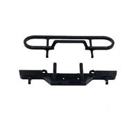YONMFRDS Rc Models Accessories For FMS FCX24M For Camel Cup D90 D110 For Range For Rover For Discovery 1/24 First Generation RC Metal Parts Front Bumper(Black)