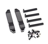 YONMFRDS Rc Models Accessories For MN D90 D91 D99S MN90 For MN99S 1/12 Metal Pedal Side RC Car Upgrade Parts Model Accessories Assemble Modified Crawlers(Black)