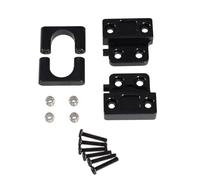YONMFRDS Rc Models Accessories For MN For MN82 LC79 For MN78 1/12 Remote Control Car Metal Upgrade Rear Axle For Spring Plate Fixing For Seat Parts Accessorie(Black)