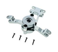 YONMFRDS Rc Models Accessories For Traxxas For E-Revo 2.0 For Slayer Pro 4X4 For Summit 5344 1/10 Aluminum Alloy Steering Arm Assembly Bell Crank Set(Gray)