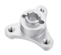 YONMFRDS Rc Models Accessories For Traxxas For Slash For Rustler For Stampede 1/10 Aluminum Alloy Slipper Clutch Eliminator RC Truck Accessories Model(Silver)