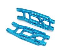 YONMFRDS Rc Models Accessories For Vkar Bison Et1002 1/10 RC 4WD Remote Control Car Metal Upgrade Accessory Rear Lower For Swing Arm Model Assemble Parts(Blue)