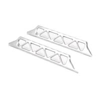 YONMFRDS Rc Models Accessories For X-Maxx For Traxxas XMaxx 6S 77076-4 8S 77086-4 Enron 1/5 2Pcs Aluminum Alloy 7723 Side Trail Nerf Bars For RC Crawler Car(Silver)