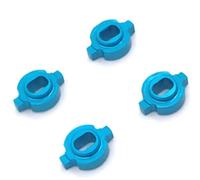 YONMFRDS Rc Models Accessories For ZERO-Z For MINI-Z MR-03 Wheel Conversion For AWD Wheels Metal Upgrade Converter Modification Accessories(SKY BLUE)